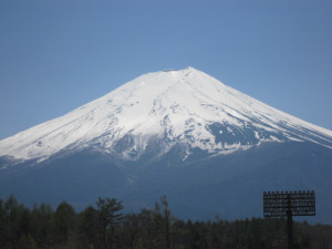富士北麓公園の富士山