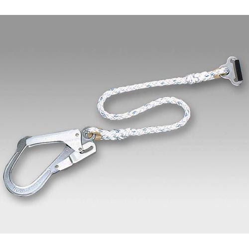 ［ツヨロン］ツインランヤード安全帯用副ランヤード＜1本つり専用 安全帯用部品＞