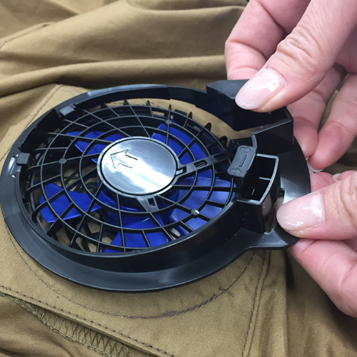 ななめファン(RD9710・RD9720)の取り外し