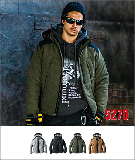 バートル作業服  サーモクラフト対応 5270 防寒ジャケット(ユニセックス)