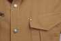 XEB2153 長袖シャツ 袖口：金属ドットボタン
フロント：金属性のスナップボタン