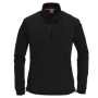 BURTLE413 長袖ジップシャツ 035/ブラック