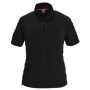 BURTLE415 半袖ジップシャツ 035/ブラック
