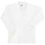 SOWA0020 長袖ポロシャツ（胸ポケット有り） 0/ホワイト