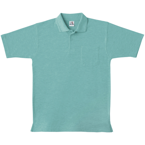 SOWA0027 半袖ポロシャツ（胸ポケット有り） 101/ミントグリーン
