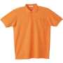 DESK17 抗菌消臭半袖ポロシャツ 076/オレンジ