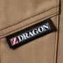 DESK75004_1 Z-DRAGON　ストレッチ長袖シャツ［社名刺繍無料］ ワンポイント(左胸)