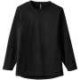 SOWA50512 長袖クールネックシャツ 4/ブラック