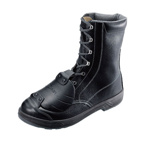 シモン安全靴　SS33　D-6　黒　樹脂甲プロ編上靴