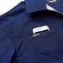 OKW-K7002 KANSAI(70023)　半袖シャツ［社名刺繍無料］ KANSAIロゴとスマートフォン対応胸ポケット（画像はK7001ブルゾンです）