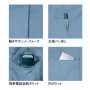 TAKA_LB-1101 国産綿100％　ジャンパー［社名刺繍無料］ 詳細