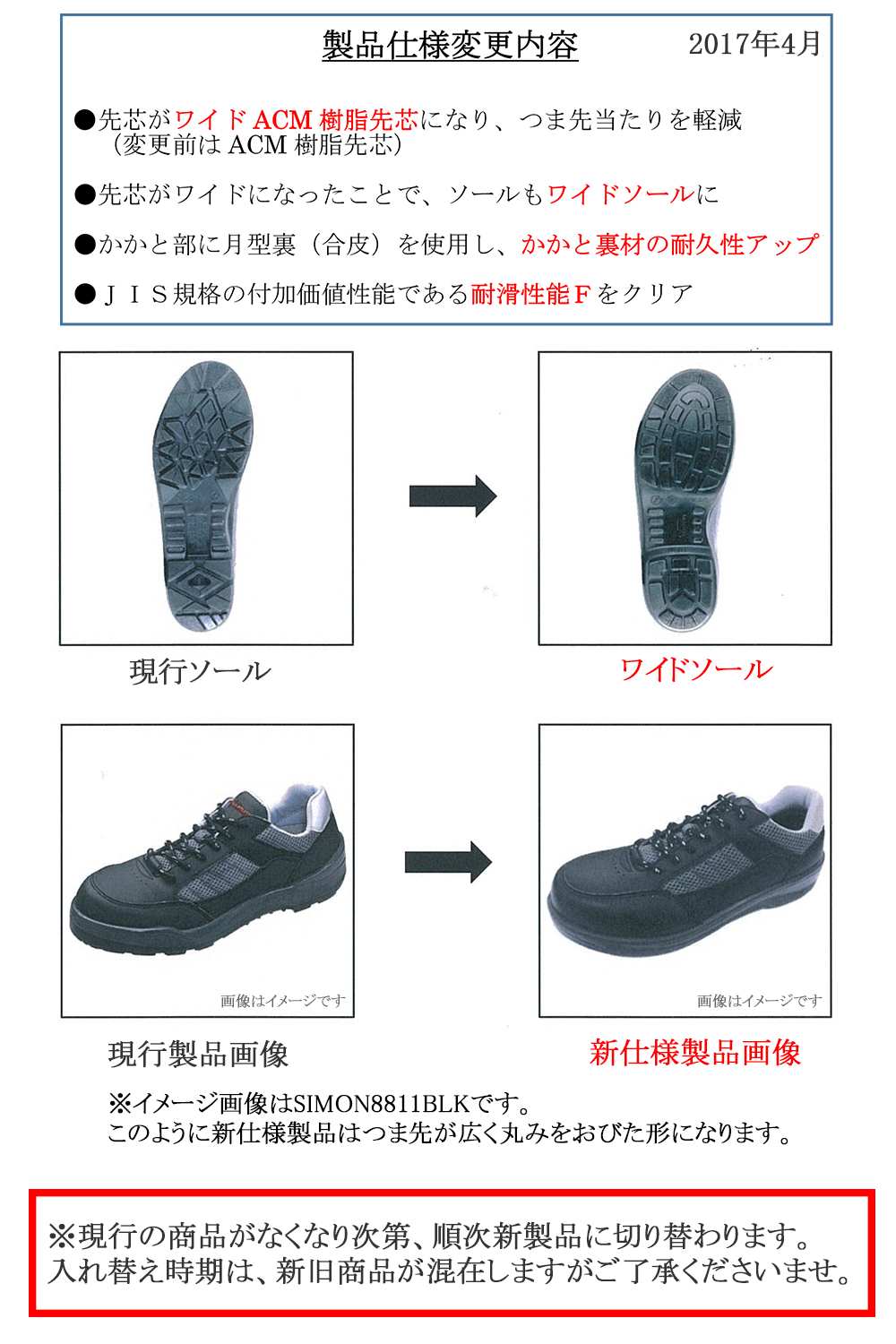 大特価放出！ 安全靴 シモン JIS規格