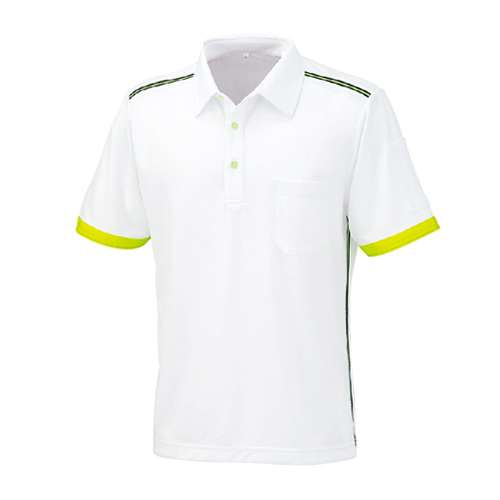 OKW-01627 半袖ポロシャツ 1/ホワイト