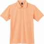 DESK85894 吸汗速乾半袖ポロシャツ 088/ライトオレンジ