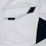 AZ-2535 長袖シャツ（男女兼用）［社名刺繍無料］ 胸フラップポケット(反射パイピング付)