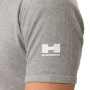 ATACKBASE-HUMMER9043-15 HUMMER V首半袖リブTシャツ2枚組 左袖ロゴプリント