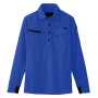 AZ-10608 長袖ポロシャツ（男女兼用） 006/ロイヤルブルー