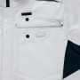 AZ-2501 長袖ブルゾン（男女兼用）［社名刺繍無料］ IDハンガー</br>
IDカードなどをスマートに装着できるループを装備