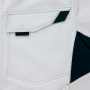 AZ-2501 長袖ブルゾン（男女兼用）［社名刺繍無料］ 胸フラップポケット（反射パイピング付）</br>
ポケットフラップは、正面からの視認性をアップさせる反射パイピング仕様