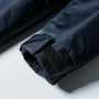 XEB591 防水防寒コート 袖口はマジックテープで調節可能