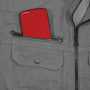 MURA5407 シャツ［社名刺繍無料］ 胸ファスナー付き大型野帳ポケット
