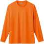 SOWA50382 長袖Tシャツ（胸ポケット無し） 74/オレンジ