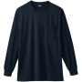 SOWA50384 長袖Tシャツ（胸ポケット有り） 4/ブラック