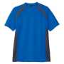 COCOS-AS-627 吸汗速乾半袖Tシャツ 6/ブルー（チャコール）
