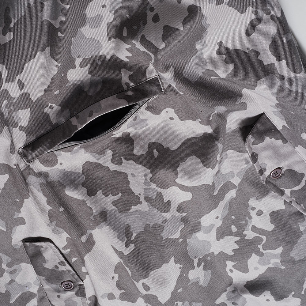 桑和作業服 Bull Works 溶接作業に迷彩柄のヤッケ 作業服 安全靴の通販 ライオン屋