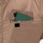 AUTO1-9850 長袖つなぎ服(AIR) 左胸ポケットはオーバーフラップタイプ。容量もたっぷりです。