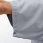 AUTO1-9821 半袖ツヅキ服(AIR) 袖口にはサイズ調節が出来るスナップボタンを採用。袖口からの空気の流れを調節できます。