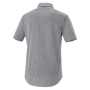 AZ-64437 半袖シャツ（男女兼用）［社名刺繍無料］ バックスタイル