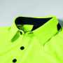 XEB6195 長袖ポロシャツ 襟：台襟仕様で清潔できちんとした印象に。
