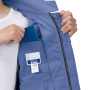 XEB7561 半袖ブルゾン［社名刺繍無料 ブルゾンには半袖・長袖ともに便利な内ポケットが付いて収納力アップ。