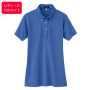 AZ-10603 吸汗速乾半袖ボタンダウンポロシャツ（男女兼用） 006/ブルー