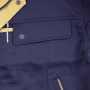 XEB1553 長袖シャツ［社名刺繍無料］ 左胸/左胸ポケット脇に外から簡単に出し入れできるペン差し付き。
