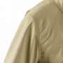 AZ-89002 シングルライダースジャケット（男女兼用）［社名刺繍無料］ 肩まわりは動きやすさを重視したラグランセットインショルダー。