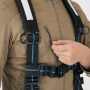 XEB2231 半袖ブルゾン［社名刺繍無料］ 右胸…フルハーネスを使用したままでも使える右胸ファスナーポケット