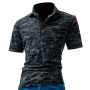 BURTLE227 半袖アイスポロシャツ（ユニセックス） 65/デジタルブラック