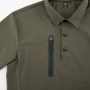 XEB6065 長袖ポロシャツ 右胸…ファスナーポケット