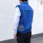 ARIOKA_MD6830K 防炎空調ベスト(SUSメッシュカバー付き)［社名刺繍無料］ 