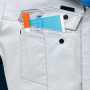 AZ-6801 長袖ブルゾン（男女兼用）［社名刺繍無料］ マルチ胸ポケット