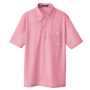 AZ-10599 ※吸汗速乾(クールコンフォート)半袖ボタンダウンポロシャツ（男女兼用） 160/ピンク