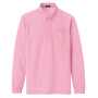 AZ-10598 吸汗速乾(クールコンフォート)長袖ボタンダウンポロシャツ（男女兼用） 160/ピンク