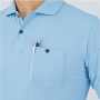 COCOS-G-1737 ニオイクリア®消臭半袖ポロシャツ ボタン付き胸ポケット
