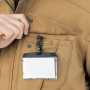 COCOS-A-8070 半袖ブルゾン［社名刺繍無料］ 左胸IDカードループ付

