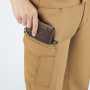 COCOS-A-8076 ワンタックカーゴパンツ（脇シャーリング） 長財布も入るサイドマルチポケット
