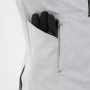 COCOS-A-6070 ストレッチ半袖ジャケット［社名刺繍無料］ 両脇マルチポケット
