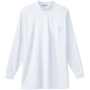 SOWA50128 長袖ローネックTシャツ（胸ポケット付き） 0/ホワイト