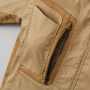 KURODARUMA266771 半袖ジャンパー［社名刺繍無料］ 右胸にはファスナー＆二重ポケットを採用